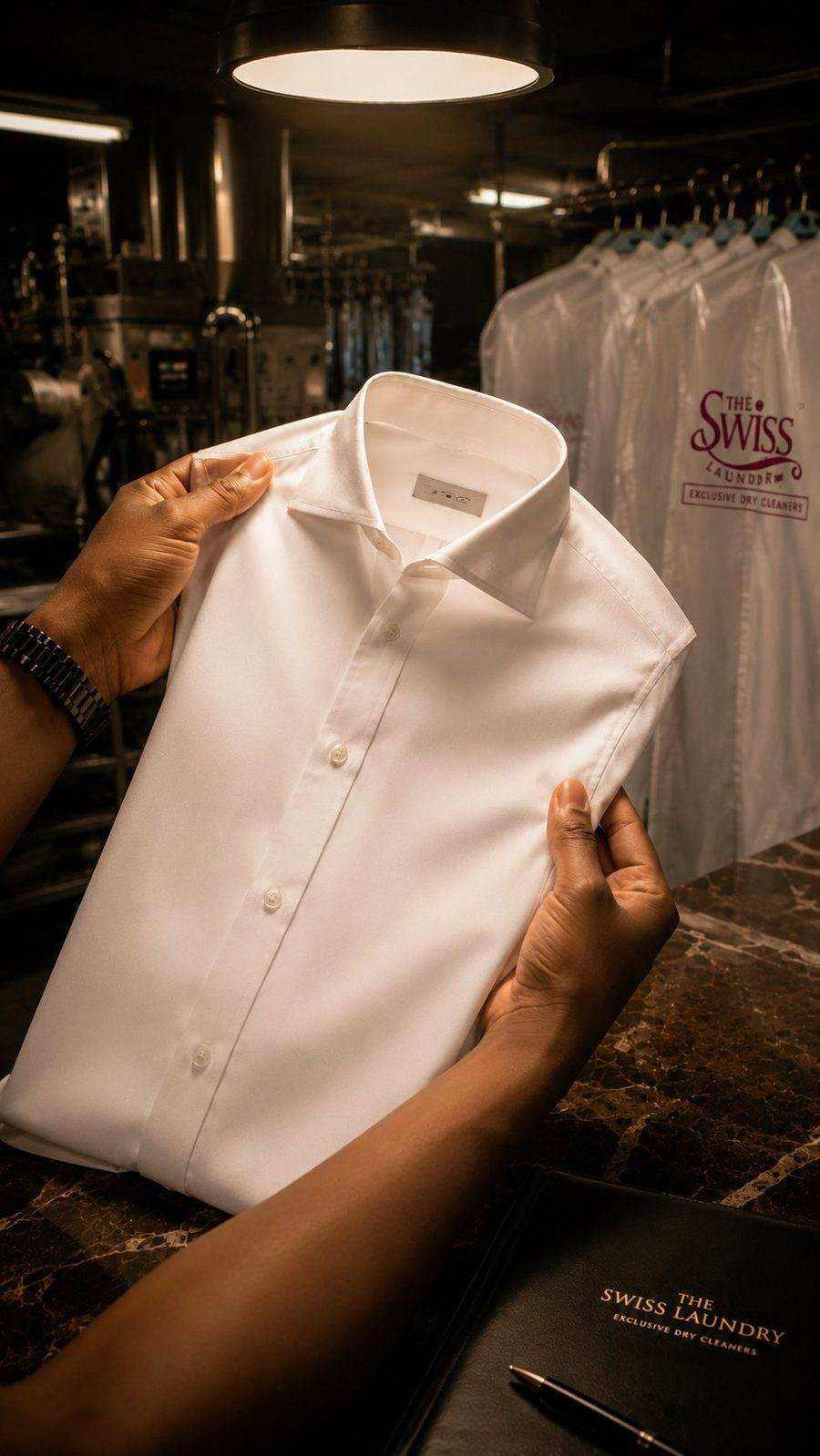 Quality inspection — The Swiss Laundry Kolkata