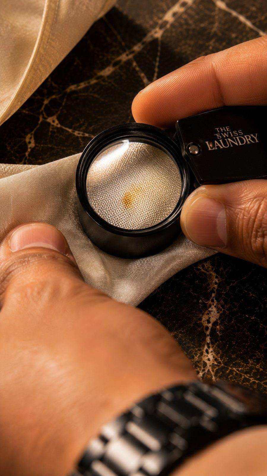 Stain identification — The Swiss Laundry Kolkata