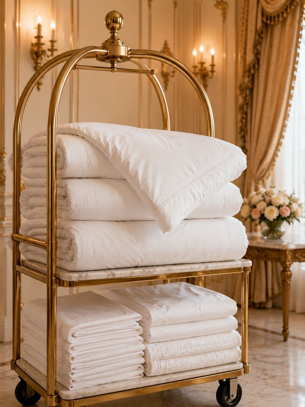 Linens & Bedding laundry service — The Swiss Laundry Kolkata